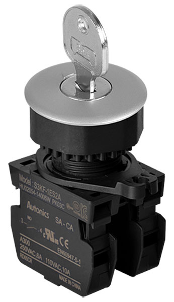 Autonics 30 mm Key Selector Switch