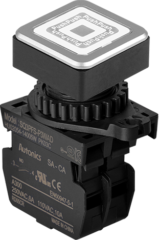 Autonics SQ3PFS-P3WALM Push Button Switch