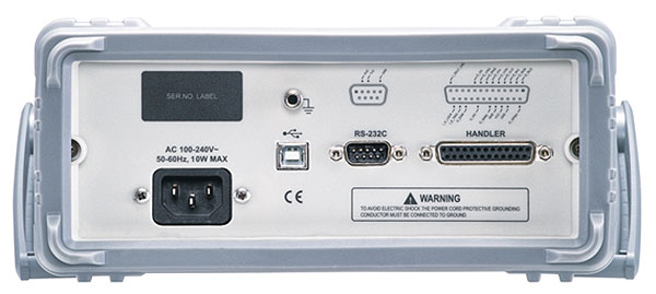 Instek GBM-3000 Rear Panel
