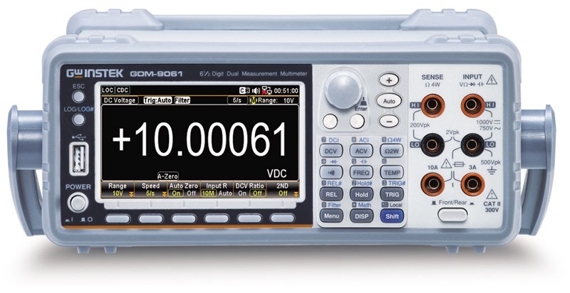 Instek GDM-9061 - 6 1/2 (1200000 counts) Digit Dual Measurement Multimeter