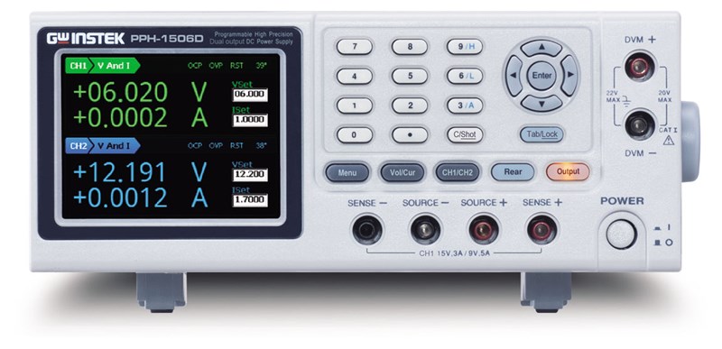 Instek PPH-1506D High Precision Dual Channel Output DC Power Supply