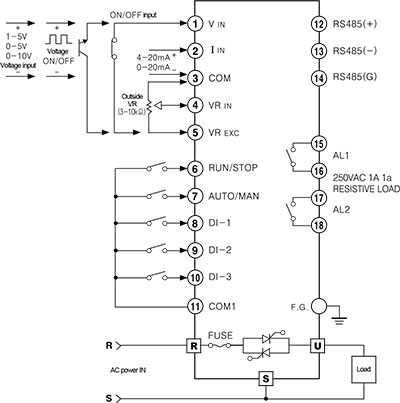 Autonics-DPU-Series-Connections-05