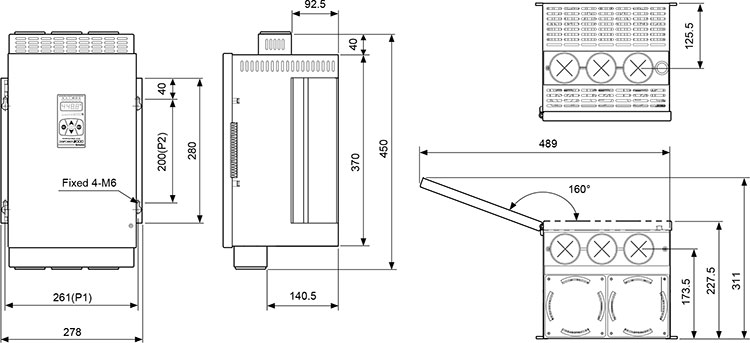 Autonics-DPU-Series-Dimensions-09