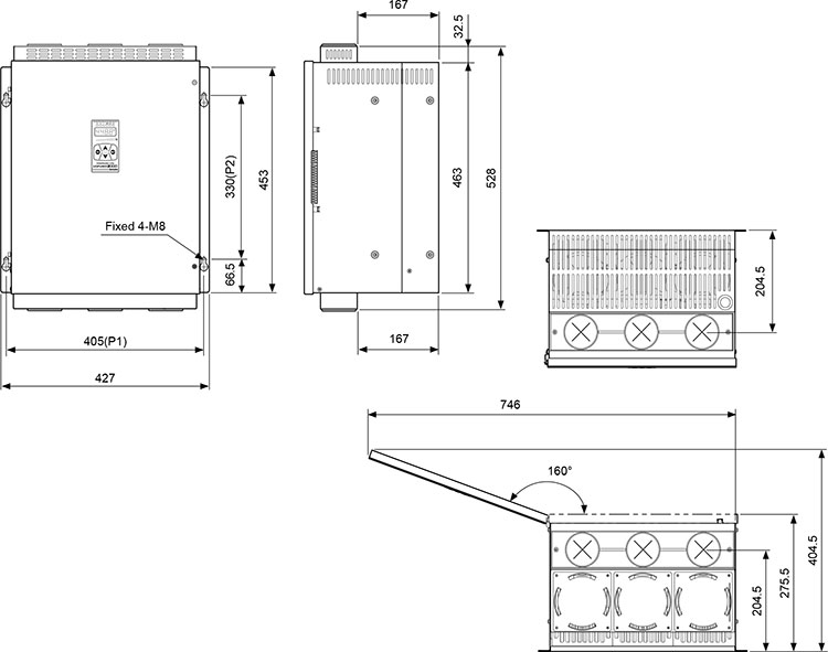 Autonics-DPU-Series-Dimensions-10