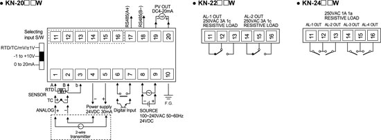Autonics-KN-2000W-Connections-tn