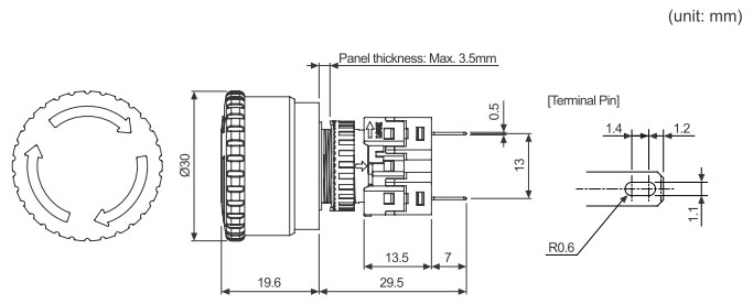 Autonics_S16ER-Dimension