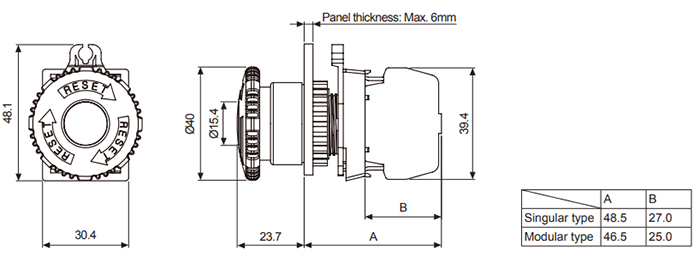 Autonics_S2ER-E4_dim