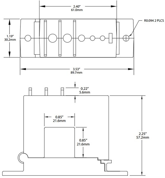 DC_Current_Transducer_Dimensions