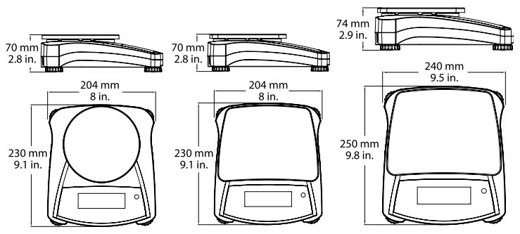 Ohaus_NVT6200_Dimension