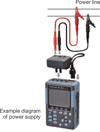 Yokogawa-CW500-Power-supply-from-measuring-line